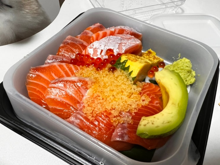  [신사동맛집] 생생사케동 연어 맛집 카이센동우니도