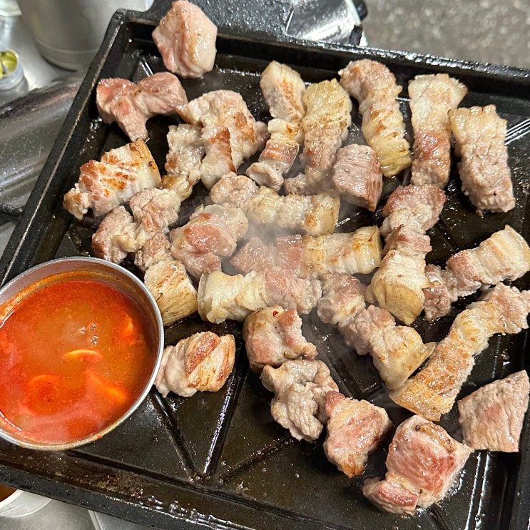  인천 구월동 고기집 돈불1971 예술회관역 맛집 내돈내산 찐후기