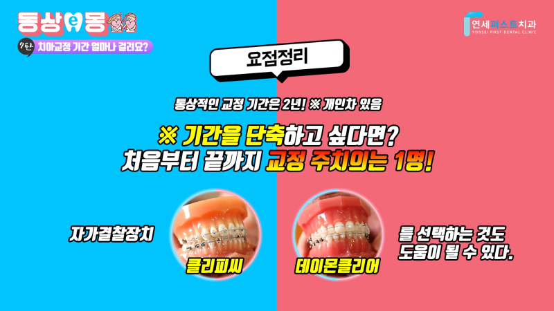 부천 교정전문의 치과, 연세퍼스트치과 부천덧니교정
