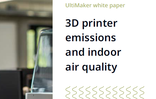 3D 프린터 출력 시 방출되는 물질과 실내 공기질 변화
