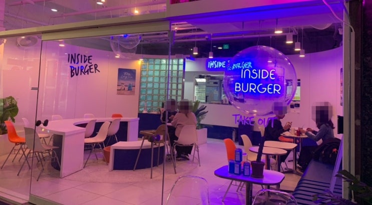 부산 해운대 수제버거맛집 데이트맛집  팔레드시드1층 INSIDE BURGER "인사이드버거" 힙한분위기에 어울리는 힙한 수제버거와 특별한 사이드가 있는 곳(+메뉴,분위기, 맛후기)