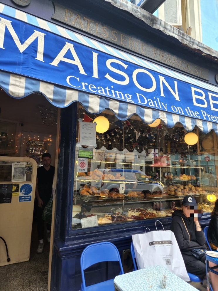  런던 여행 [메종베르토] 100년 스콘 맛집 Maison Bertaux 크림티 영국