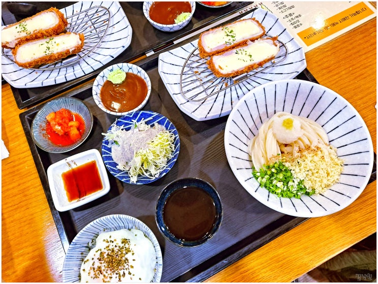  호우동_ 오산 운암 족타반죽 자가제면 우동 맛집. 돈까스도 맛있음