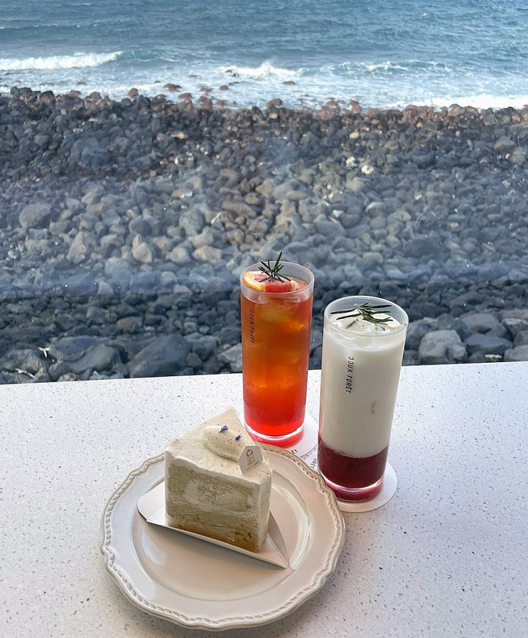  [제주/제주시] 듀포레, 제주공항 근처 비행기 샷을 찍을 수 있는 뷰 맛집 카페