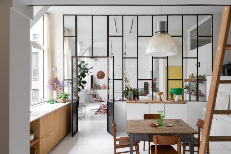  Residential Private Houses_파리의 컬러풀한 보헤미안 로프트 아파트 랜선 집들이