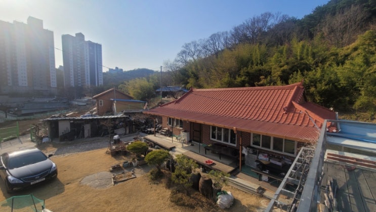  구미문성지 앞 봄을 기다리는 친정집 전경