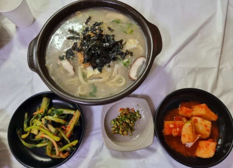  공가네 감자옹심이(감자옹심이.오징어순대) & 송이 닭강정- 양양.강원도