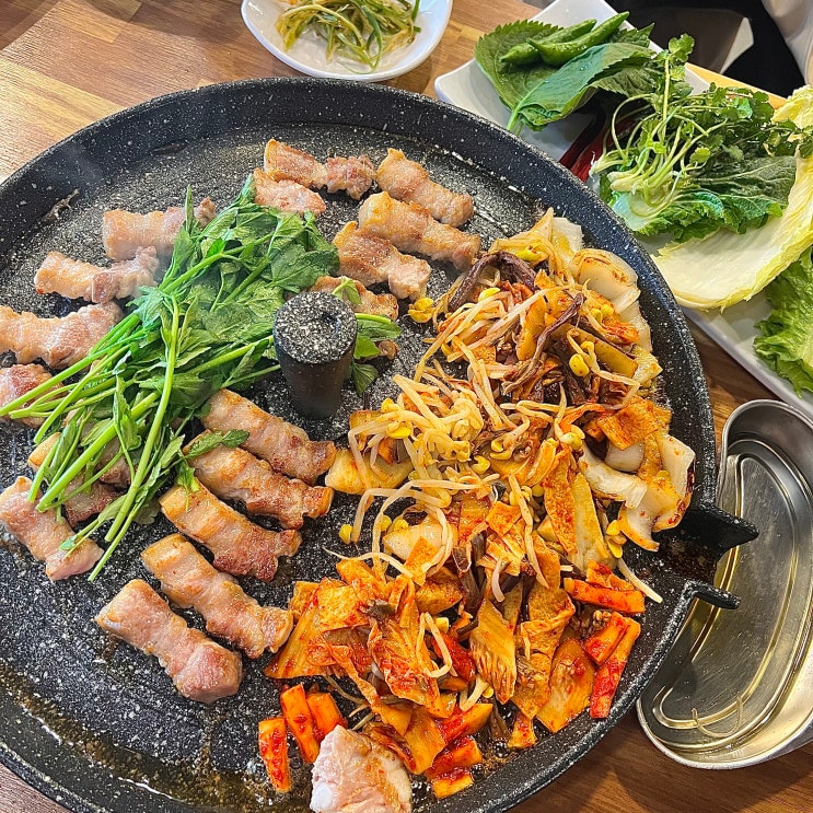  전주 평화동 삼겹살 맛집 ‘미나리쌈겹살'