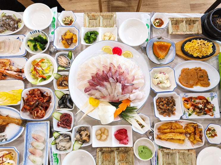  당진 맛집 :: 삽교호 가족여행 '당진대명수산'