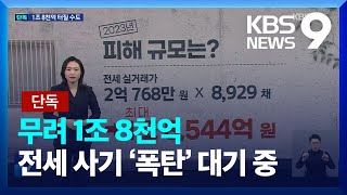 ‘1조 8천억’ 전세 사기 폭탄 터진다…올해 역대 최다 추정