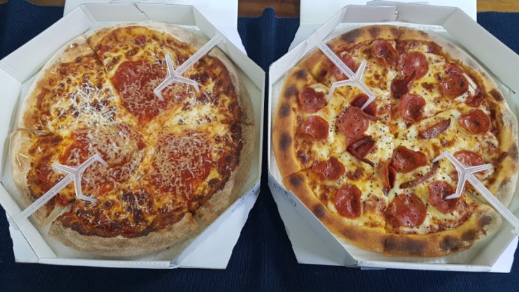  송파 위례 피자맛집: 호미스피자 페퍼로니 치즈피자 내돈내산 배달후기