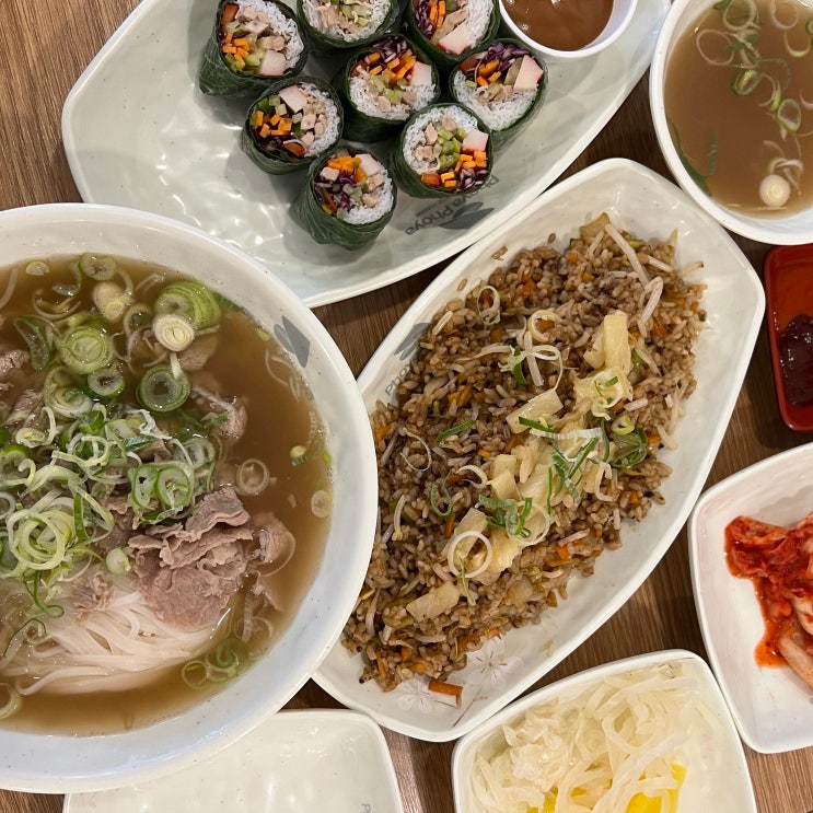  사가정역 쌀국수 포야포야 면목시장 서일대 맛집