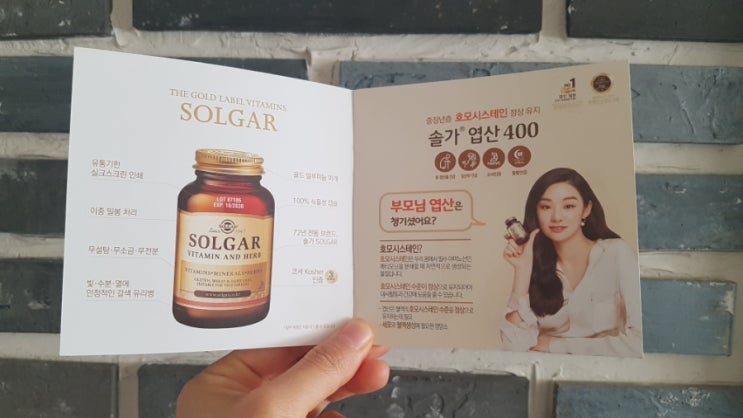 임산부 임신준비기간 필수 준비물: 솔가 엽산 카카오톡 선물 추천
