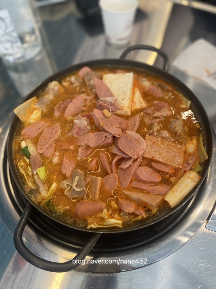  [맛집로그] 창신역 맛집 '오팔식당' 방문 후기(feat. 우삼겹 부대찌개 추천)