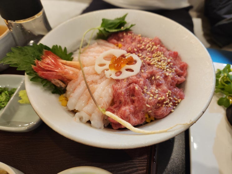  송도카이센동 정온한 후기