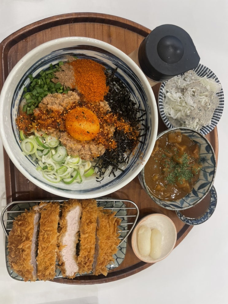  [좌동] 바삭한 돈카츠와 마제 소바 맛집 백소정 해운대 장산역점