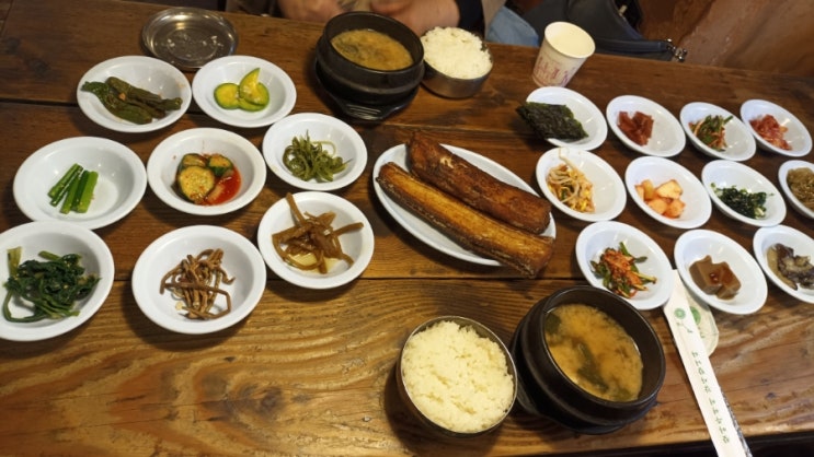  이태원에서 즐기는 집밥같은 한식 한끼
