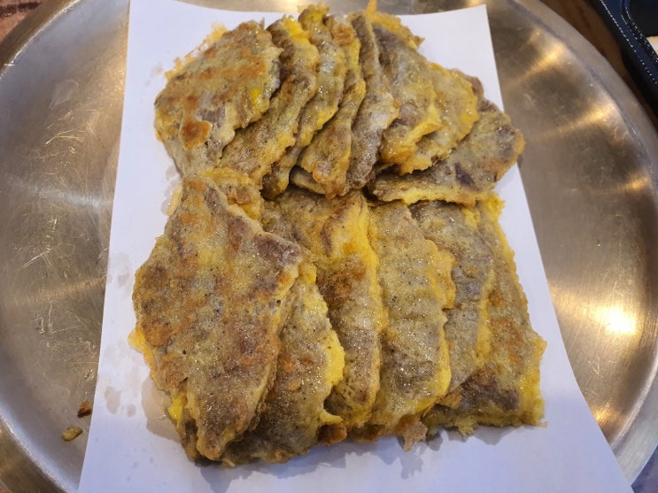  [경남 김해]막걸리가 절로 땡기는 육전과 소고기국밥 맛집-육전국밥 삼계점