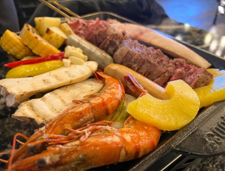  미사 프라임가든 호반써밋 소고기 맛집 기념일 우대갈비 한판세트