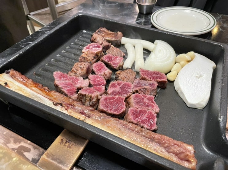  대전 우대갈비 육향 봉명동 우대갈비 맛집 이것은 스테이크 !?