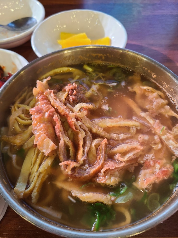 여수 국동칼국수 아침식사 육전김밥 내돈내산 후기