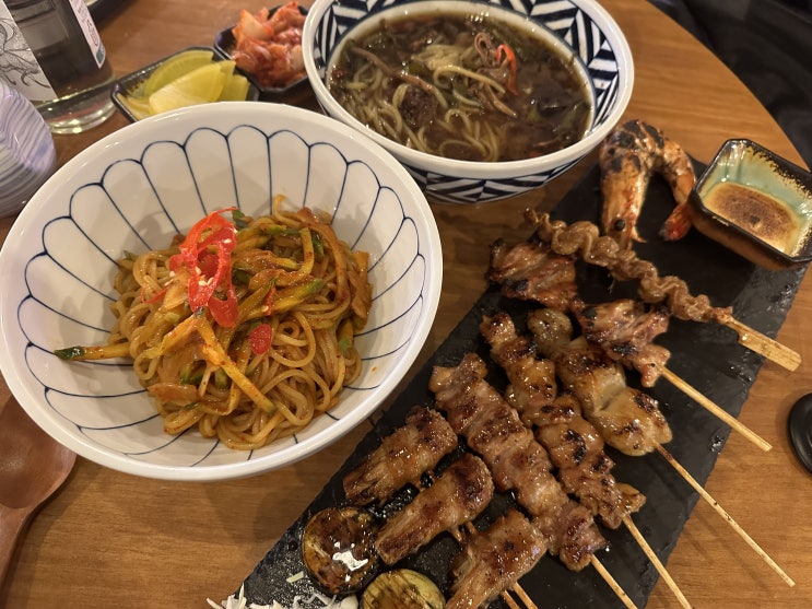  수유역 맛집 - 대림국수 :: 요즘 핫한 이국적인 국수와 꼬치구이 맛집 추천