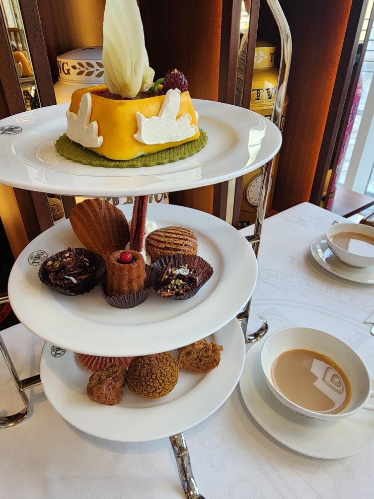  압구정 카페 맛집 TWG TEA 압구정 안다즈점