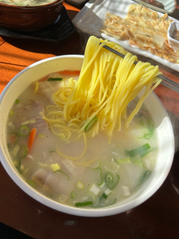  제주 조천면장국수