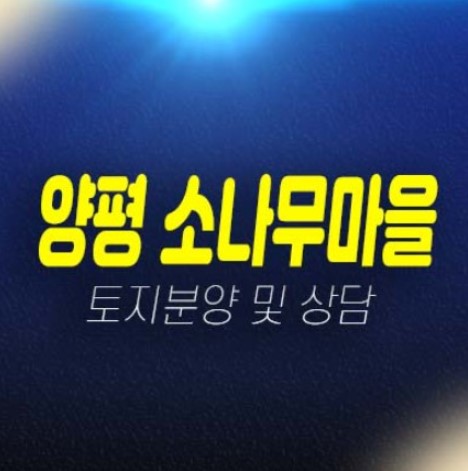 양평 소나무마을 토지분양 및 건축상담 타운하우스 부지 분양/매매 평형대 택지,필지분양 원덕역 입지! 양평 소나무마을 토지분양 및 건축상담 타운하우스 부지 분양/매매 평형대 택지,필지분양 원덕역 입지!