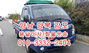  양남용달 양북(문무대왕면) 감포 정자 강동 주전 읍천 용달이사.