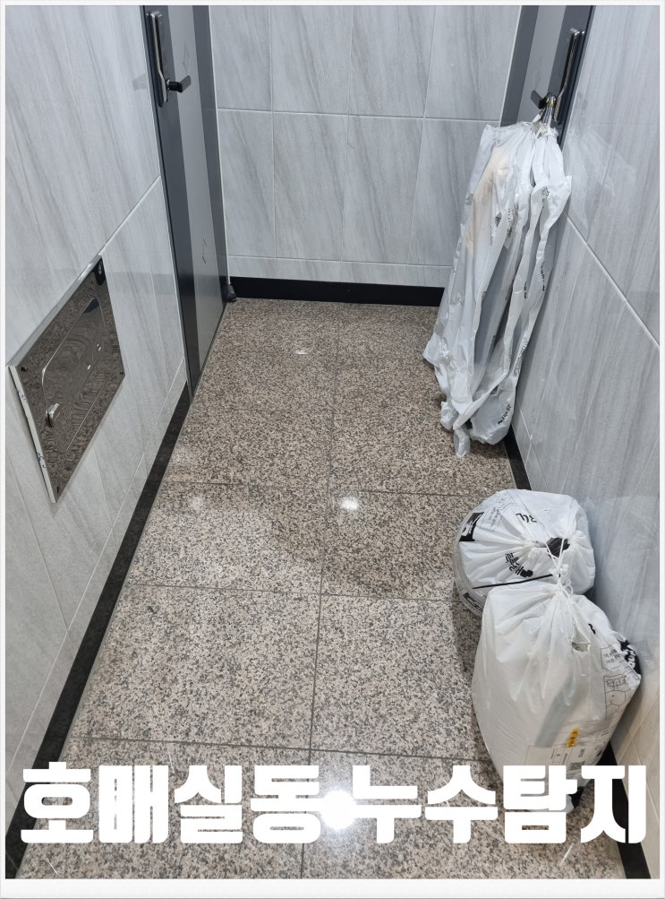  호매실동 누수탐지 원룸 바닥이 젖어드네요
