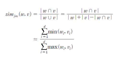  (데이터 과학) jaccard similarity