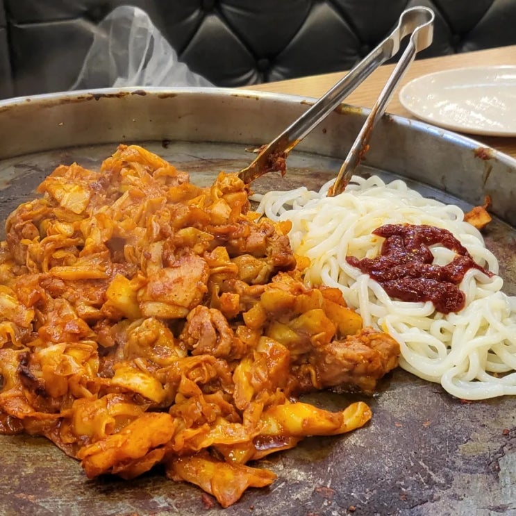  [박서방춘천닭갈비] 구리 돌다리 판 닭갈비, 숯불 닭갈비집