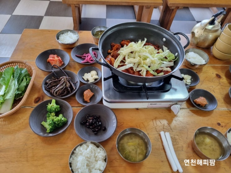  제주 표선맛집 흑돼지두루치기 황금성