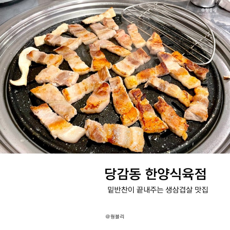  당감동 삼겹살 노상맛집, 한양식육점 겸 한양식육식당
