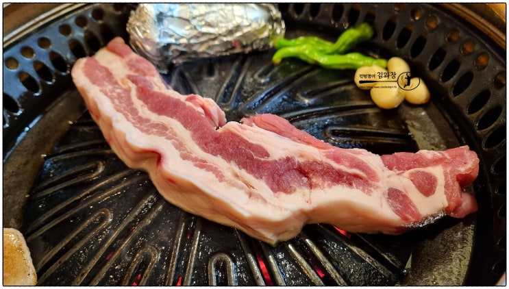  오목교역 맛집 [ 육화식당 ] 삼겹살 구워주셔서 편히 먹고왔어요
