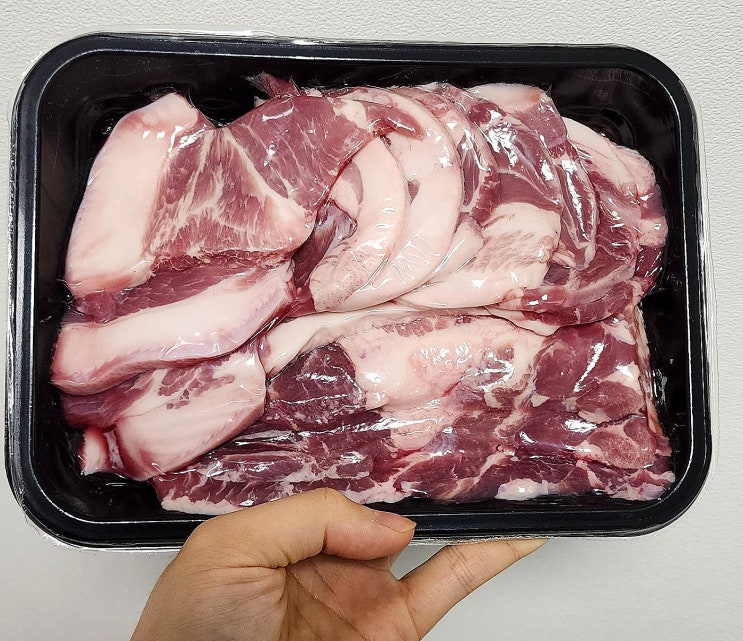  돼지 뒷고기 쫄깃 고소한 꼬들꼬들 뒷고기