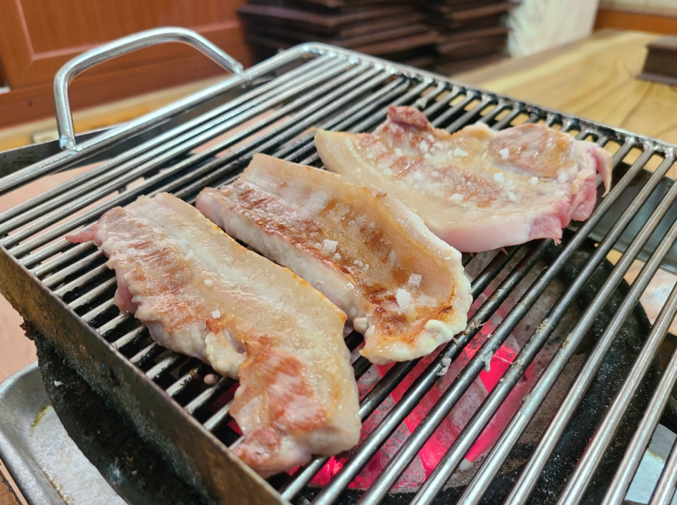  [맛집] 원조금동식육식당, 삼겹살 - 인생 삼겹살, 약간 멀어도 적극 추천하는 나주맛집, 영암맛집, 영암군 신북면 학동리 금동마을