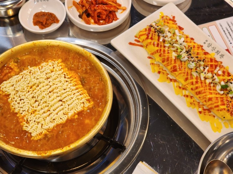 구리돌다리맛집 [삼산회관 구리돌다리점] 구리김치찌개로 점심