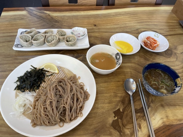  광주 농성동 메밀소바 맛집은 여기 황제소바 본점