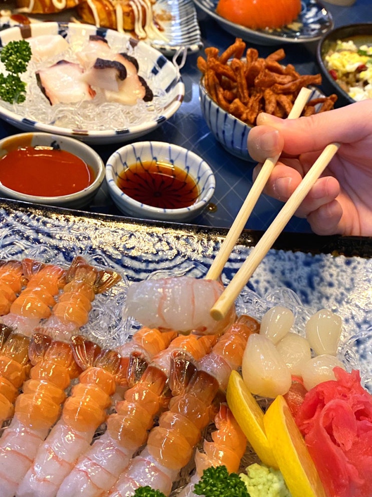 풍무동 술집, SSOG 자연산 딱새우, 술을 부르는 안주 맛집