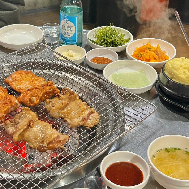 상봉 강촌숯불닭갈비 (Feat. 인피니트 우현)