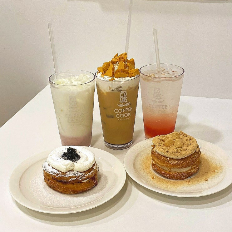  울산 화정동 디저트 카페 크로넛 맛집 커피쿡 울산화정점!