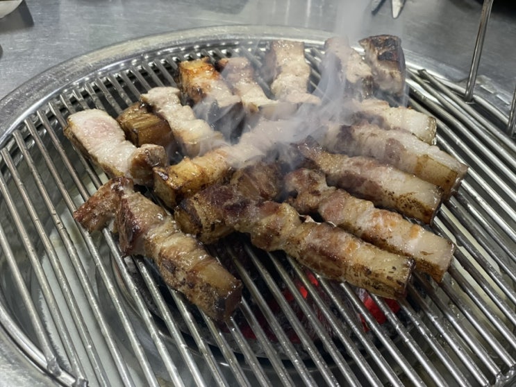  광주맛집 신안동 삼겹살 맛집은 여기 이대포 땔나무집