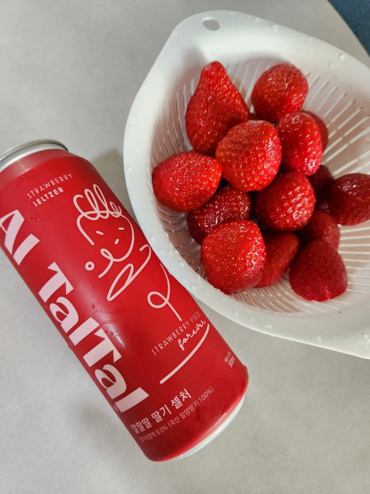  편의점 맥주 추천 딸기 과일 맥주 알딸딸 딸기 셀처