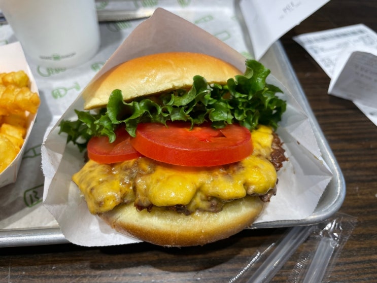  서울 용산구 용산역 맛집 쉐이크쉑 용산아이파크몰점 - 쉑쉑수제버거