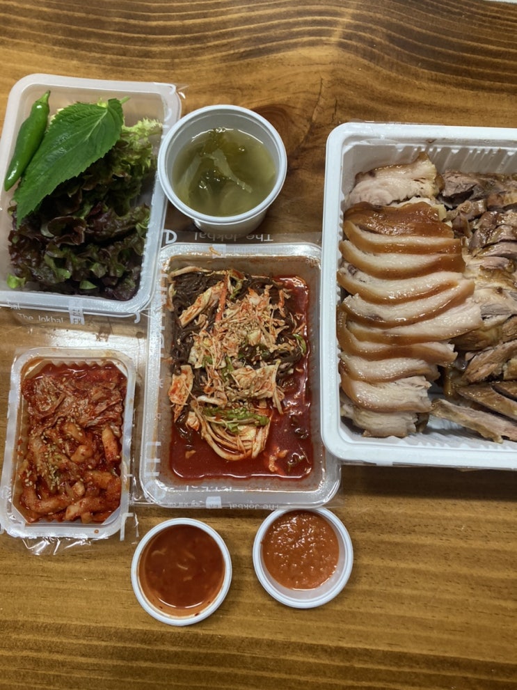  (구월동 족발) 구월동 더족발에서 뒷다리 포장 후기