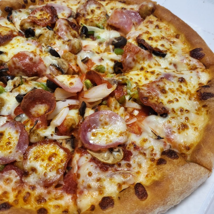  [파파존스 구리점] 교문동피자 맛집 수퍼 파파스 후기