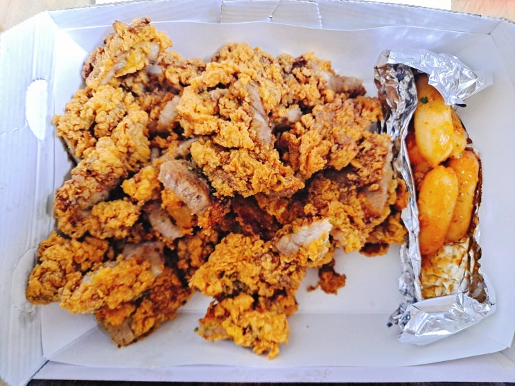  광양 중마동 치킨추천 당치땡 신메뉴 남포동 마통갈비