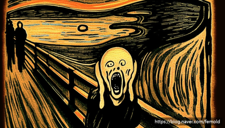  챗GPT 그림소설 : 뭉크의 "절규"(The Scream) - "고독의 비명: 연결과 공감의 이야기"